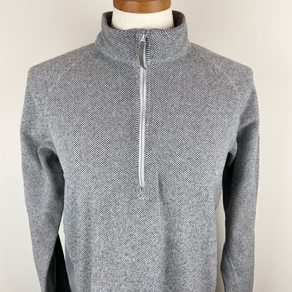 Merrell Knit Fleece Quarter Zip Sweater - Picture 3 of 6